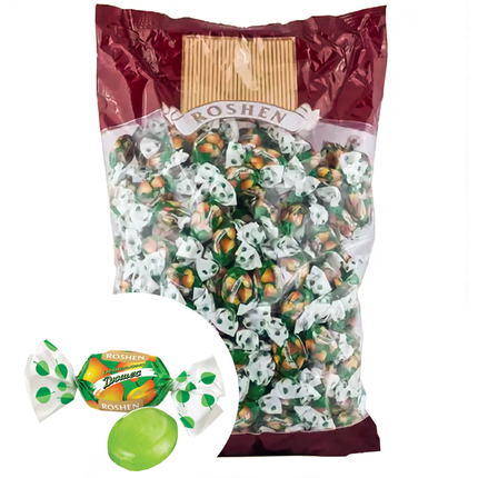 Hard Candies Duchess Pear, Roshen, 1 kg/ 2.2 lbs