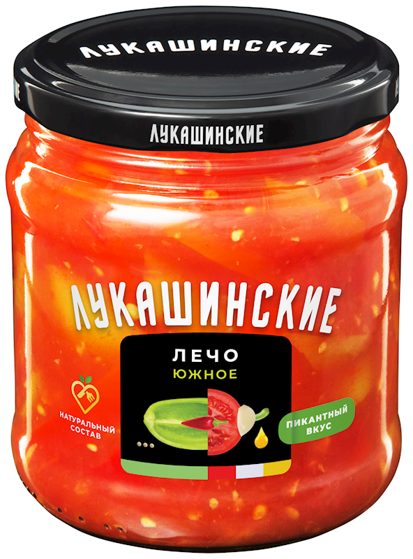 Lecho (Pepper) &quot;Lukashinskie&quot; with Adzhika 460g