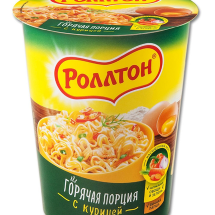 Rollton noodles Chicken taste 70 g