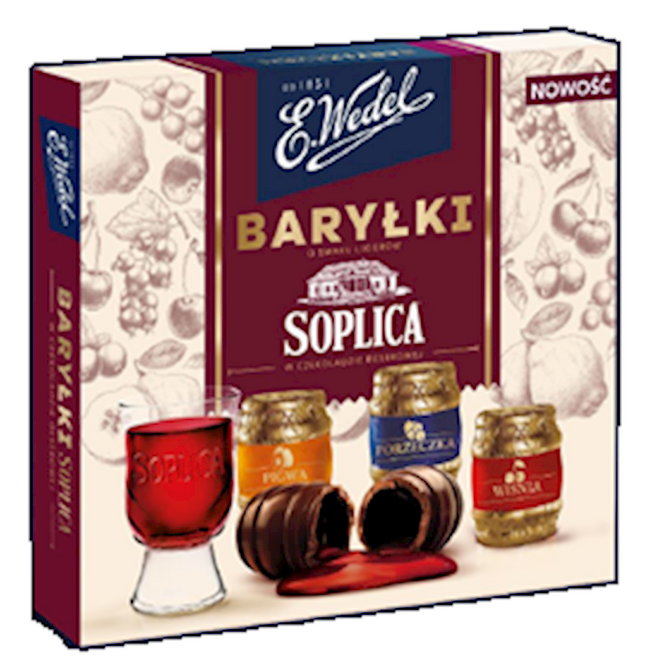 Chocolate candies Barrels Soplica Wedel 200 g