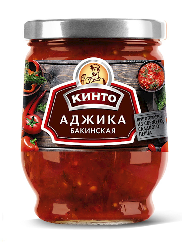 Kinto - pepper sauce Adjika Bakinskaya 250 g