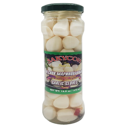 Pickled Garlic, Zakuson, 370ml/ 12.5 oz