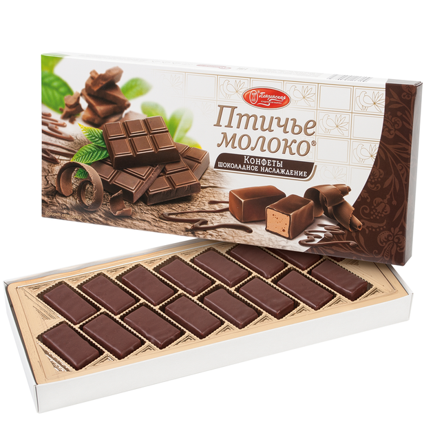 Candy Souffle Chocolate Ptichye Moloko, 200g