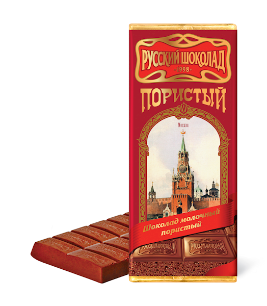 &quot;Milk Aerated Chocolate &quot;Russkiy Shokolad&quot; (Russian Chocolate)&quot;