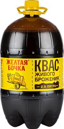 Kvass &quot;Yellow Barrel&quot; 2.5L