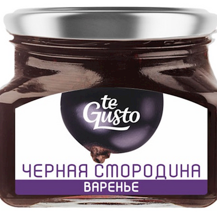 Russian Jam &quot;te Gusto&quot; Black currant