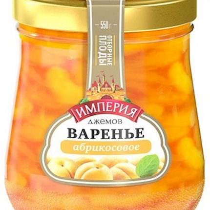 Apricot jam &quot;Jam Empire&quot; 550 gr.