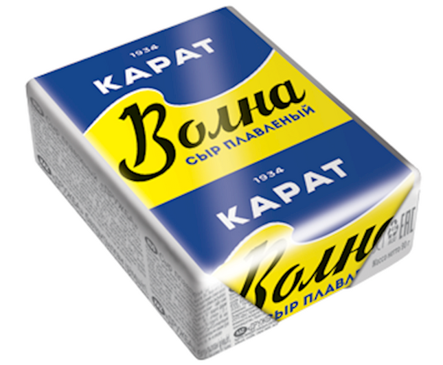 Processed Cheese &quot;Volna&quot; 90g