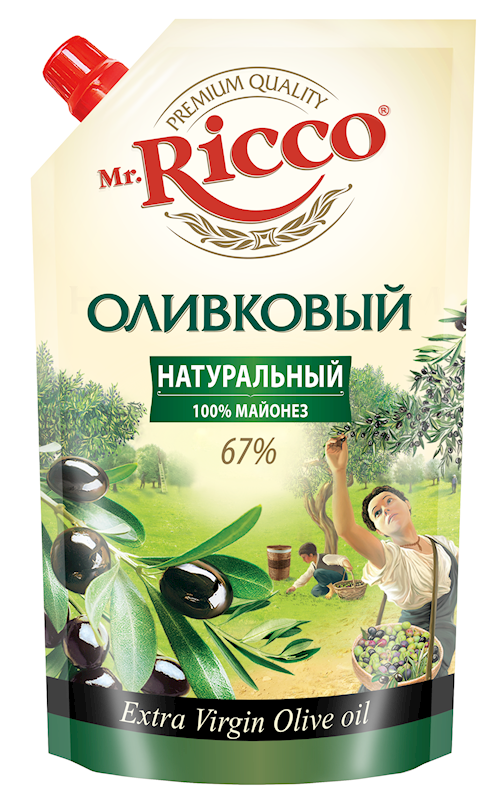 Mayonnaise &quot;Mr. Ricco&quot; Olive Oil 800ml