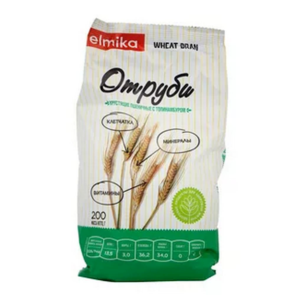 Wheat Bran &quot;Elmika&quot; with Jerusalem artichoke (Topinambur) 200g