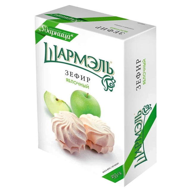 Зефир Шармэль Яблочный вкус, 255 гр