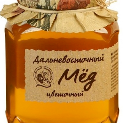 Natural Honey &quot;Kedrovyi Bor&quot; Fareastern Flower 500g