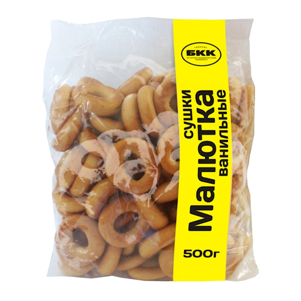 Dry Bagels (Sushki) &quot;Malyutka&quot; Vanilla 500 g