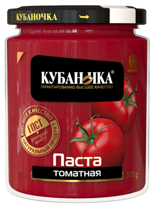 Tomato paste Kubanochka 500 g