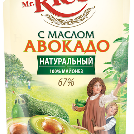 Mayonnaise &quot;Mr. Ricco Organic&quot; Avocado Oil