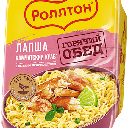 Rollton noodles King crab taste 90 g