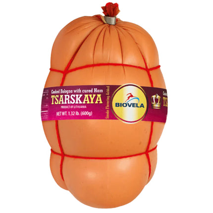 Boiled Sausage with Ham "Tsarskaya", Biovela, 21.16oz