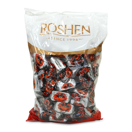 Roshen Gourmet Red Poppy Chocolate Candy, 2.2 lbs/ 1 kg