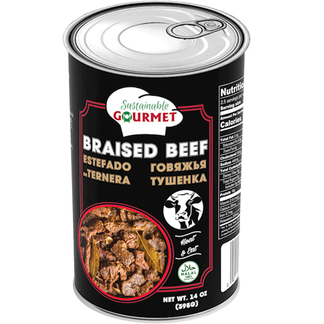 Canned Beef Stew, Sustainable Gourmet, 14oz