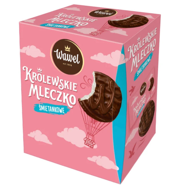 Chocolate Glazed Creamy Marshmallow "Królewskie Mleczko", 300g