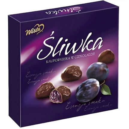 Dark Chocolate Glazed California Plum Sliwka, 350g