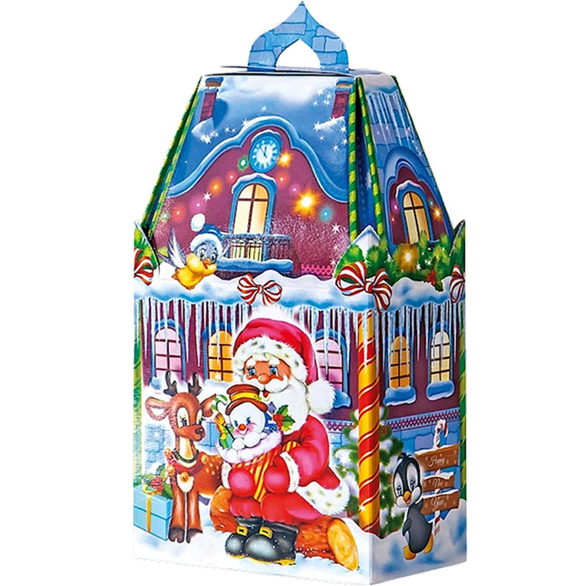 Christmas Candy Box "Teddy's House", 455g