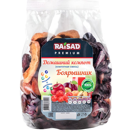 Dried Fruit & Berries Mix for Compote "Hawthorn", Raisad, 350g