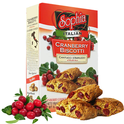 Cranberry Cookies Sophia, 180g