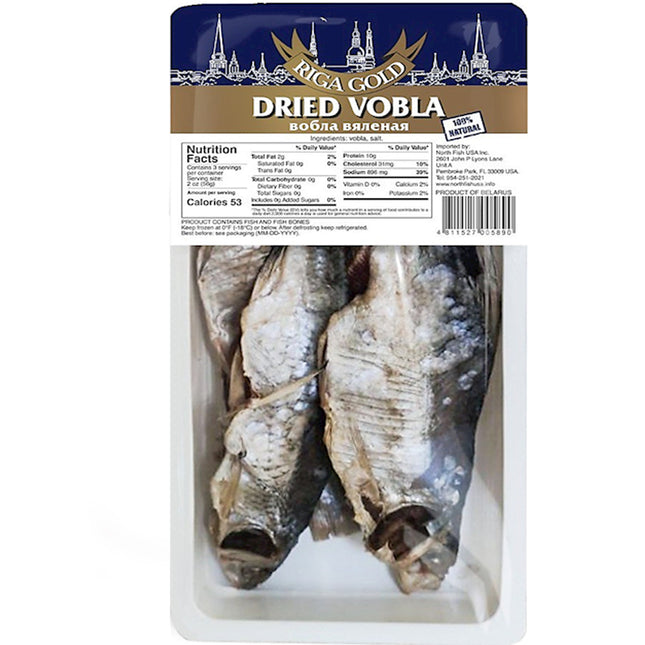 Dried Roach Vobla Fish, 200g