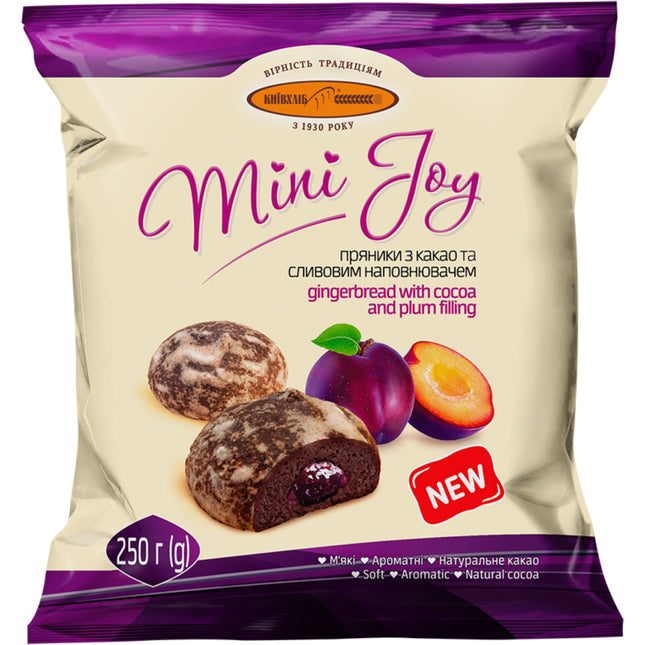 Gingerbread with Cocoa & Plum "Mini Joy", 250g