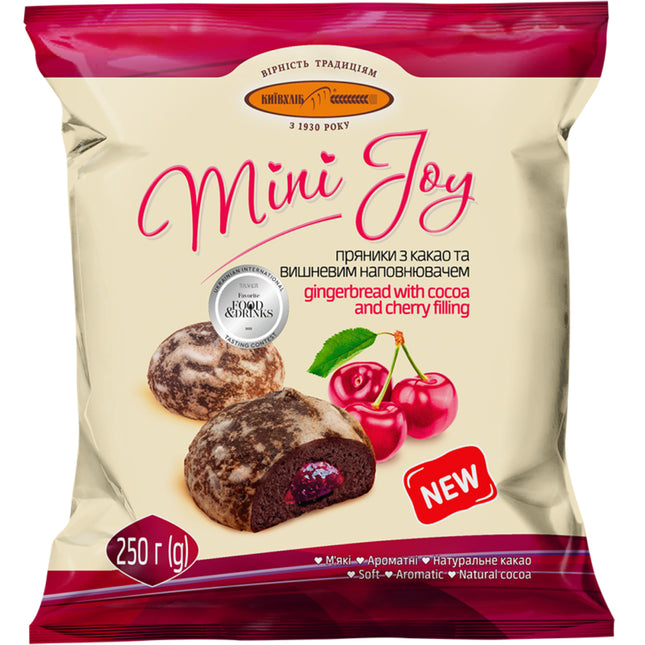 Gingerbread with Cocoa and Cherry "Mini Joy", 250g