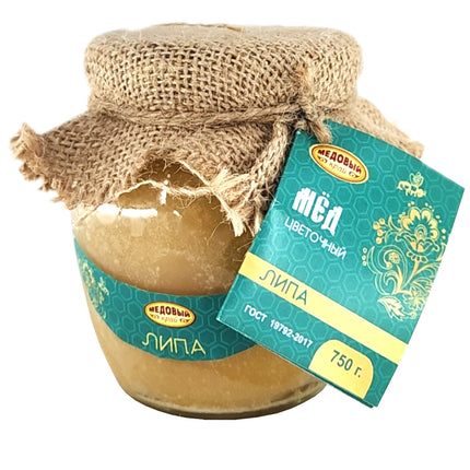 Organic Linden Honey, 750g