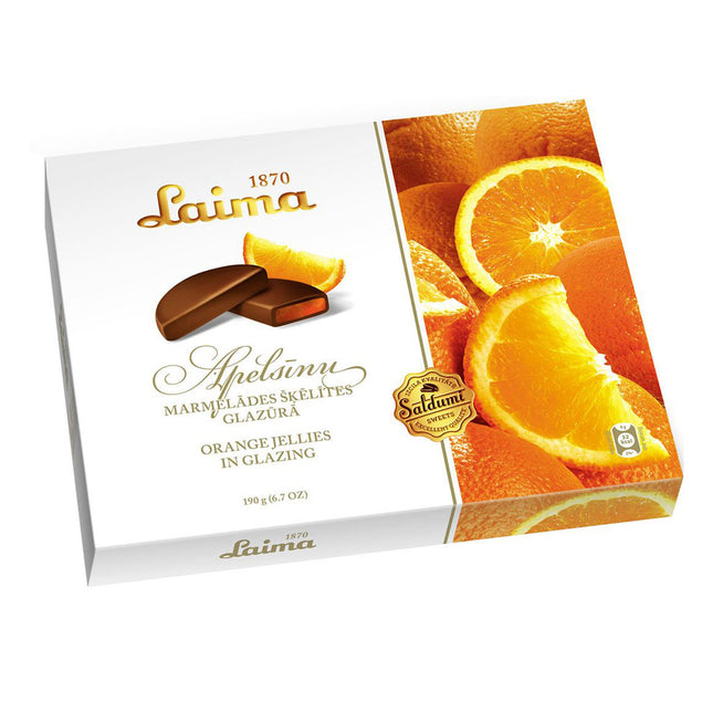 Chocolate Covered Marmalade Orange Slices, 190g