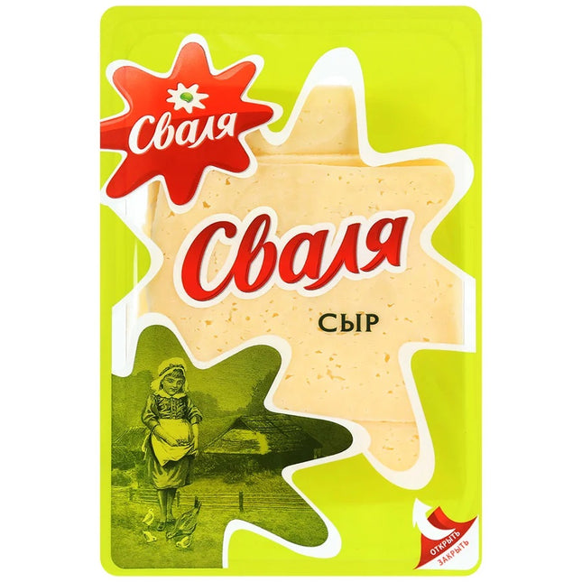 Lithuanian cheese &quot;Svalya&quot; (sliced) 150g