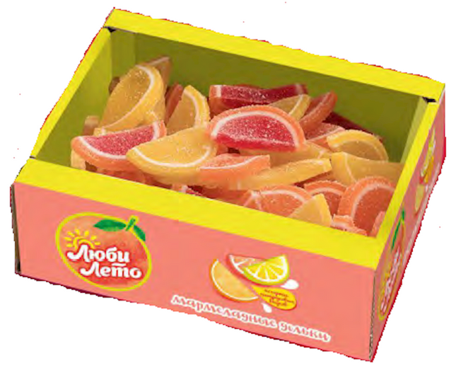 Marmalade slices Love summer assorted 500 g