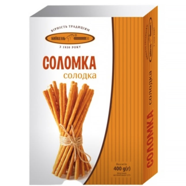 Crispy Sweet Breadsticks, KyivHleb, 400g / 14.11oz