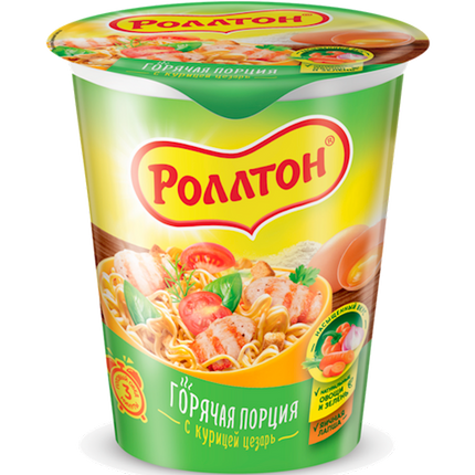 Rollton noodles Chicken caesar taste 70 g