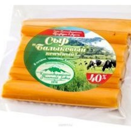 Smoked cheese Balykovyi Krasnogvardeyskii 100 g