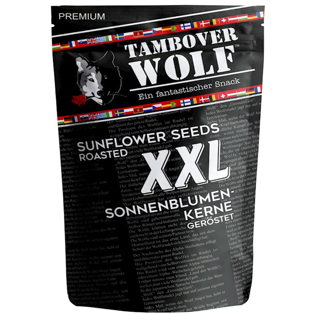 Premium Roasted Sunflower Seeds, "Tambov Wolf XXL", 400g