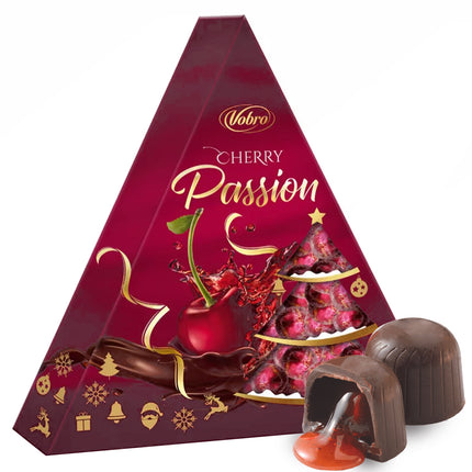 Chocolates (for Adults) with Cherries Cherry Passion, 126g