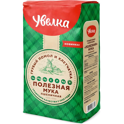 Healthy Coarse Wheat Flour, Uvelka, 2kg