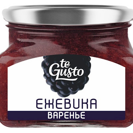 Russian Jam te Gusto Blackberry 430 g