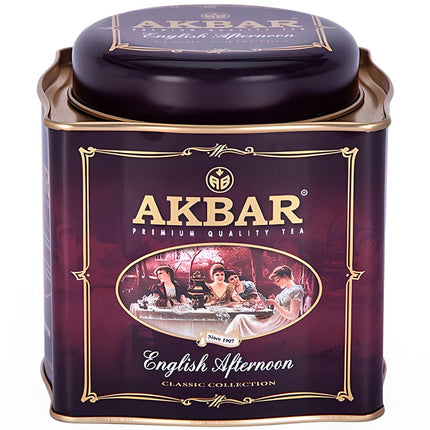 Selected Black Ceylon Leaf Tea "English Afternoon Tea", Akbar, 250g