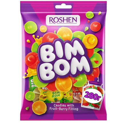 Caramel Fruit & Berry Filling, Bim-Bom, Roshen, 226g/ 0.5lb