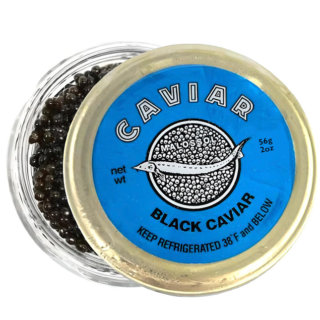 Black Paddlefish Caviar Low Salted, 56g