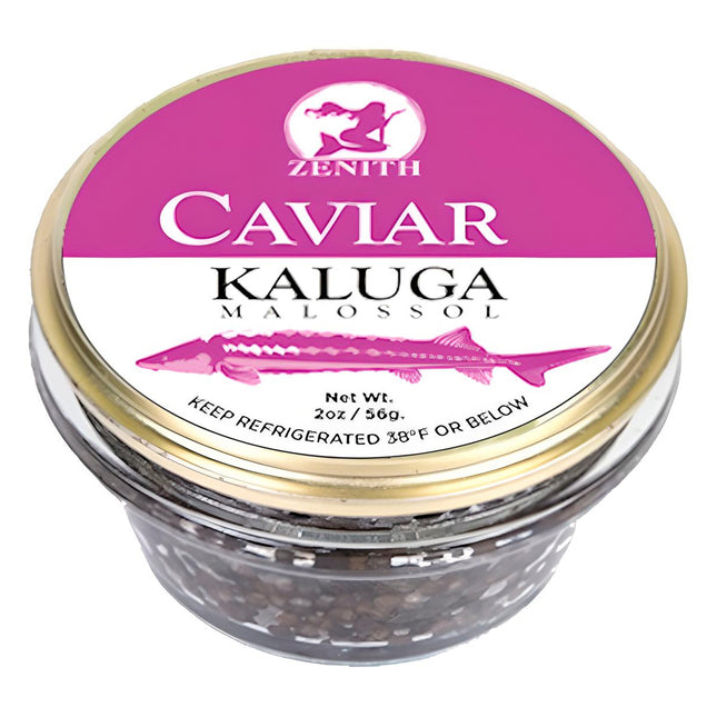 Kaluga Fish Black Caviar Low Salted, Zenith, 56g