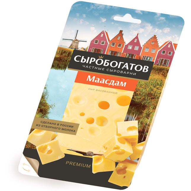 Sliced Cheese "Maasdam" 45%, 125g