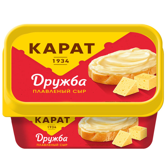 Soft Processed Cheese Druzhba, Carat, 200g