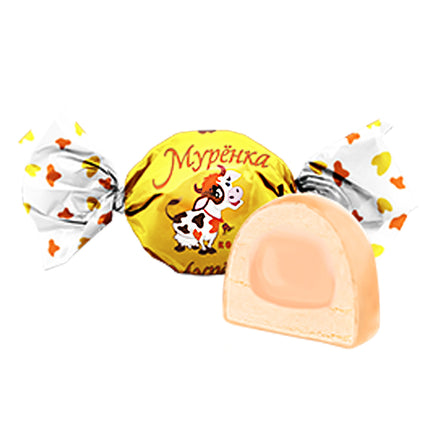 Unglazed Fondant Candy, Murenka, Kommunarka, 226g/ 0.5lb