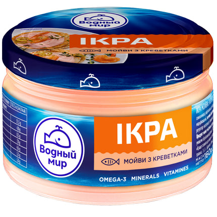 Spread Capelin Roe & Shrimps "Ikra", 160g